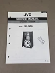 Jvc Speaker Model SK-S66 Service Manual D-2579. Fixed Price $54.95.