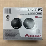 Pioneer - TST15 " Soft Dome Tweeter With 120 Watts Maximum Power Pair. Fixed Price $40.00.