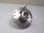 Mdc 6"OD 4.5" Id Vacuum Stainless Steel Flange With 1/4" Tube Fill Port. Fixed Price $214.50.