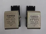 Vintage Pioneer PT-205 Horn 16 Ohm Tweeters. Fixed Price $149.98.