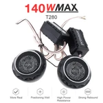 Dome Tweeters For Car Audio (pair) 140 Watts Max Flush Surface Mount. Fixed Price $11.11.