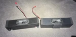 Pair Of 42-WDF519-XX6G Internal Speakers From Tcl W/ Rubber Mounts. Fixed Price $8.00.