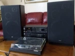 Kenwood Component Stereo System With Speakers. Fixed Price $240.00.