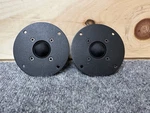 Pair Audax TW025A0 Tweeter Speakers Dome 120971T 12401 Polydax -open Box. Fixed Price $89.99.