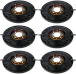 6-PACK Voice Coil Diaphragms For Pyramid TW47 Tweeter, Ships Fast From Usa!!!. Fixed Price $99.00.