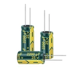 Cermant 10PCS 25V 2200UF Capacitor 13X20MM 0.51X0.79IN High. Fixed Price $12.71.