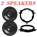 Jbl STAGE3627F 6.5" Car Door Speakers + Mounting Brackets For Select Toyota. Fixed Price $89.99.