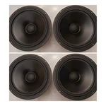 QTY4 New Peerless 8 P21WO-39 Woofers 16 Ohm Poly Cone Cast Frame Rubber Surr. Fixed Price $100.00.