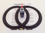 8" Butyl Rubber Surround Woofer Kit Fits Some Peerless Speaker Repair R8-4. Fixed Price $29.95.