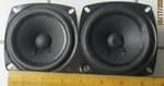 Sony 4" Midranges, Pair Of 1-505-680-11 Pulls From Sava 27 Tower Speakers, 8OHM. Fixed Price $31.27.