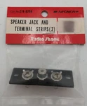 Radio Shack 274-620A Speaker Jack And Terminal Strips (2). Fixed Price $5.99.