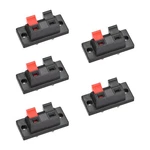 Uxcell Way Spring Speaker Terminal Clip Push Release Connector WP2-10(5PCS). Fixed Price $18.52.