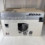 Bose Companion 3 Multimedia System Pc New Open Box Nos. Fixed Price $325.00.