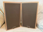 Realistic NOVA-15 Speakers Pair Walnut Tested Needs Refoam. Fixed Price $79.95.