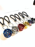 TE37 Wheels High Quailty Keychain With Leather Strap Keyring Stainless Steel. Fixed Price $20.99.