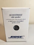 Bose Acoustimass Swivel Doubleshot Single Cube Array Speaker Black Unused Box. Fixed Price $49.99.