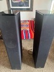 (2) Definitive Technology BP-2000 Floor Standing Speakers 300W Built Subs. Fixed Price $640.00.