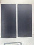 2X Onkyo Fusion Av SK-60 Front Black Cloth Grills Good Condition No Tears. Fixed Price $58.79.