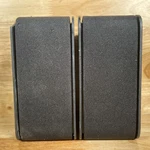 Lot Of 2 Vizio Gray Home Theater Satellite Side Speakers For Sound Bar. Fixed Price $21.01.