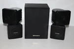 Vtg Optimus XTS-20AV Ohm Way Swivel Speakers 40-2064 With Pro Cs 40-4058. Fixed Price $71.99.