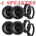 Jbl STAGE2 624 6.5" Front & Rear Location Speakers For 2017-2020 Hyundai Elantra. Fixed Price $167.99.