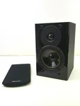 Bookshelf Speaker Home Theatre Black Satellite Sherwood 4" Gloss Premium Hifi. Fixed Price $110.66.