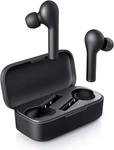 Aukey True Wireless Earbuds, Bluetooth 5 Headphones With Charging Case. Fixed Price $38.99.