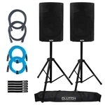 Alto Professional TX415 15" Powered Active Dj Speaker Pair Stands Pack. Fixed Price $675.40.