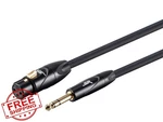 Monoprice 6FT Stage Right Xlr Female To 1/4" Trs Cable Black. Fixed Price $20.00.