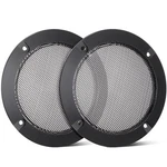 Facmogu 2PCS Black Round Speaker Grills Cover, Metal Mesh Inch,. Fixed Price $13.39.