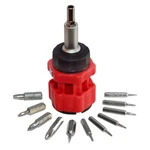 CASE(12) 12-IN-1 Pocket / Ratcheting Multi Tip Screwdriver PD12-1 PD121. Fixed Price $130.95.