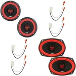 Cerwin Vega Coaxial (4) Series Speaker Upgrade With Adapters Compatible .... Fixed Price $345.96.