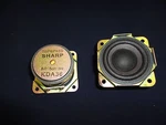 Sharp Pair Of Speakers 50PBP68S, 8OHMS 5CM 3W Used In Model LC-20B2UA. Fixed Price $19.95.