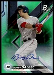 2019 Bowman Platinum Top Prospects Autographs Green Bobby Dalbec /99 Boston. Fixed Price $7.99.