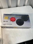 Audiovox CX-15 6-INCH Coaxial Stereo Speaker System 120W Power Pair New. Fixed Price $32.15.