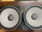 Pioneer Tad TL-1602 "15 Woofers (pair W/ S/n Hd 0975 & Fh 0900 Refurbished. Fixed Price $2450.00.