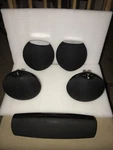 Jbl CS480 Sat (4) & Center Home Theater Speakers - Black. Fixed Price $119.99.