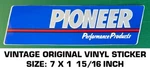 Pioneer Performance Products Vintage Original Vinyl Decal Sticker-drag Racing. Fixed Price $8.00.