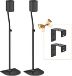 Universal Surround Sound Speaker Stands Pair Height Adjustable Extend 33" To 42". Fixed Price $61.45.