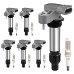 Hqpasfy Ignition Coil Pack Iridium Spark Plugs Set Of 6 Compatible Buick. Fixed Price $128.49.