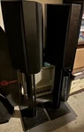 Polk Audio FX/1000 Speaker Pair In Black - Great Condition Local Pickup Only. Fixed Price $200.00.