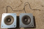 Pair Of Jvc HSA2001-01N Tweeters Original Speaker Replacement Parts 3-5/16" 35W. Fixed Price $16.99.