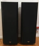 Klipsch Epic CF1 Speakers - Cherry Color. Fixed Price $499.99.