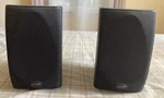 Set Of Polk Audio Speakers Black RM2350 - Excellent Condition. Fixed Price $80.00.