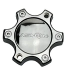 Vision Warrior Chrome Lug Wheel Center Cap C375-6C. Fixed Price $27.00.
