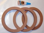 The Electronics Powerhouse 3 Case Pack Kit 6.5" Mdf Speaker Subwoofer Spacer .... Fixed Price $32.33.