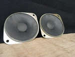 Vintage Zenith 3" Cone Tweeter #49-1094 (pair) Tested & Working. Fixed Price $29.99.
