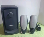 Dell A425 0W8037 Zylux Multimedia Computer Speaker System.. Fixed Price $38.52.