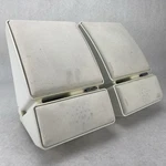 Pair Polk Audio Series AWM5 White Outdoor Speakers 6" Woofer 1" Tweeter. Fixed Price $109.99.