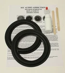 Speaker Surround Repair Kit Kenwood 6" Woofers. Fixed Price $15.99.